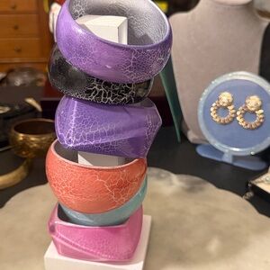 (6) Bangle lot (not plus friendly)